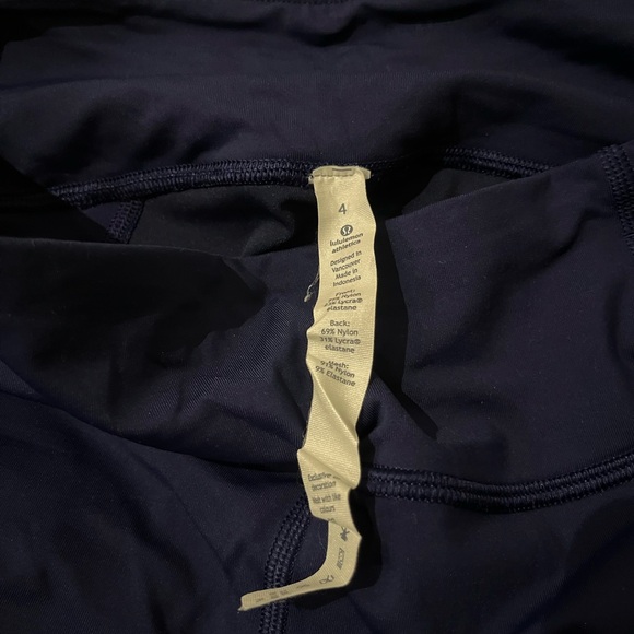 Lululemon Hero Blue Pace Rival Crop - Picture 4 of 4